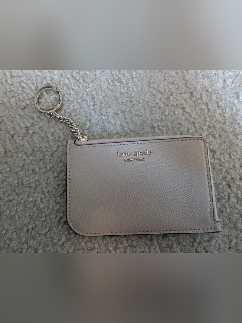 Kate Spade wallet, credit cards, key chain (5" x 3")